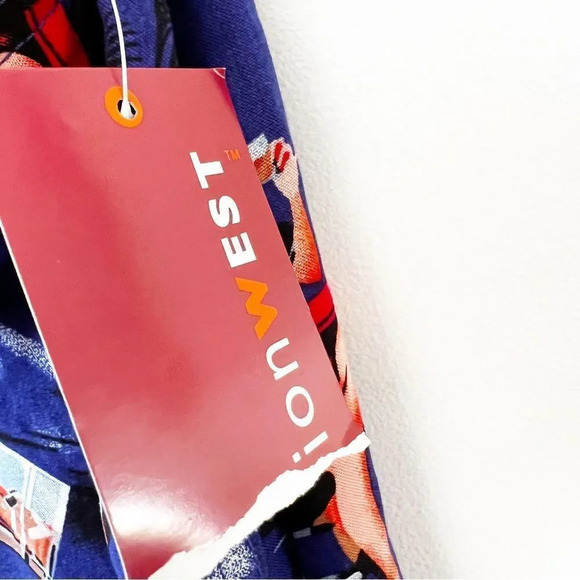 Junction West Men’s XXL Rayon Bowling Shirt Pauli Girl Cigars Whiskey New w Tags - Picture 4 of 7